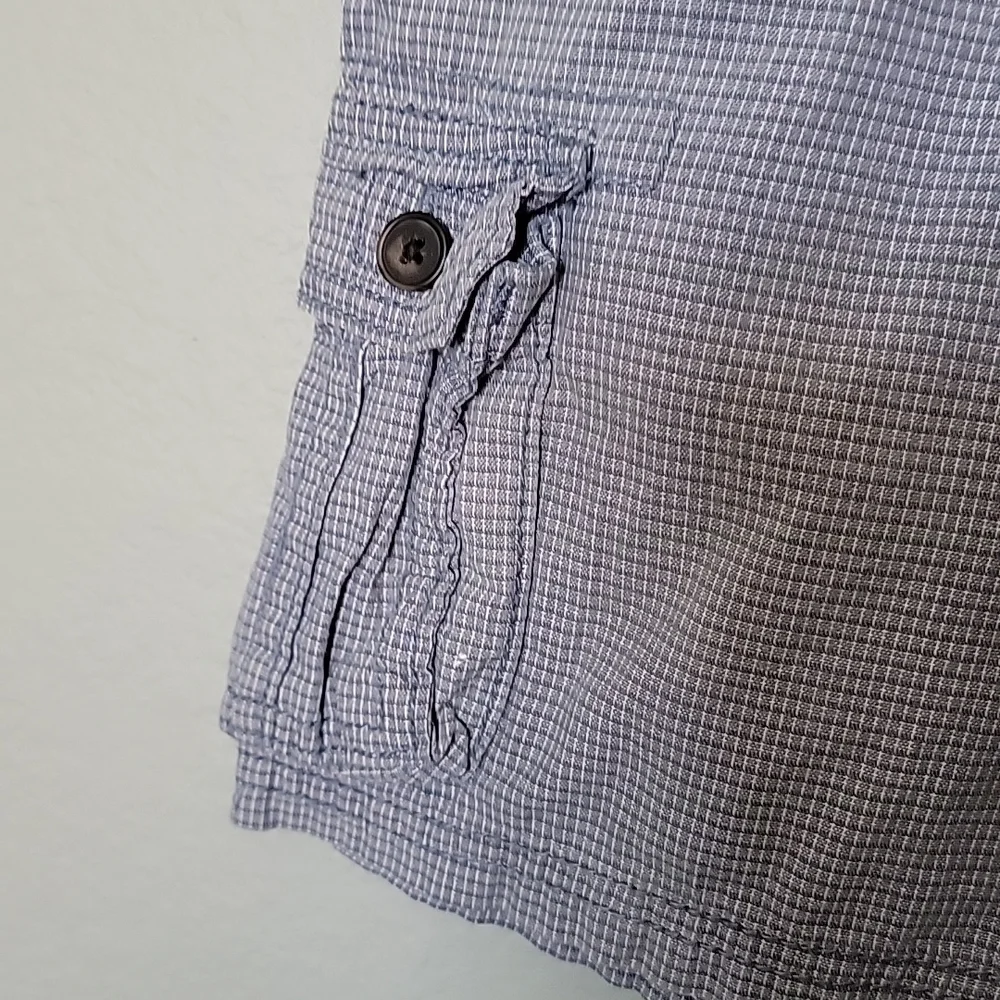Gymboree size 5 plaid boys cargo shorts